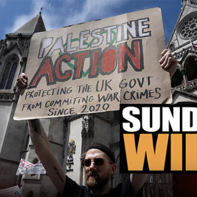 episode SUNDAY WIRE: EP 553 ‘Fascist Defense of Genocide’ with Patrick Henningsen and guests artwork