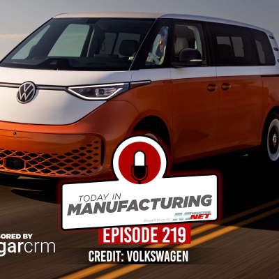 episode VW's Too Big Seats; Flying Motorcycle; Rivian's Secret Stockpile | Today in Manufacturing Ep. 219 artwork