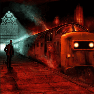 episode Sesh Yatri - The Last Passenger - শেষ যাত্রী - Sunday Suspense | Horror Special | Sharadindu Bandyopadhyay artwork