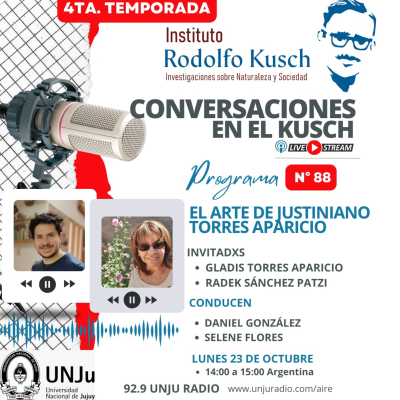 episode Conversaciones en el Kusch 88 - Justiniano Torres Aparicio y su arte artwork