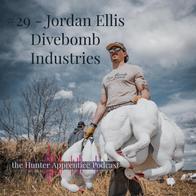episode #29 - Jordan Ellis with Divebomb Industries artwork