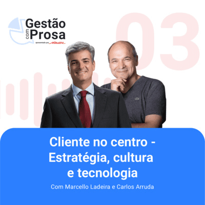 episode #3 - Cliente no centro | Estratégia, cultura e tecnologia, com Carlos Arruda artwork