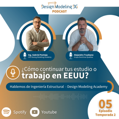 episode ¿Cómo continuar tu trabajo o estudios en EE.UU como Ingeniero Civil? artwork