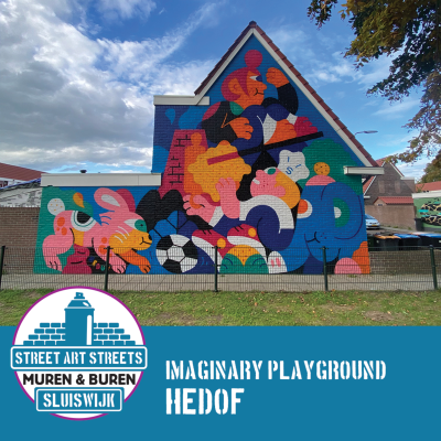 episode MUUR: HEDOF "Imaginary playground” artwork