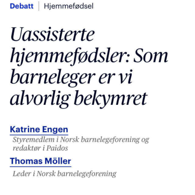 episode Til Katrine Engen og Thomas Möller i barnelegeforeningen artwork