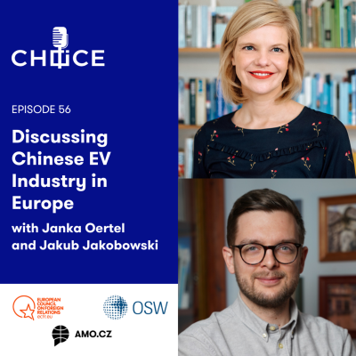 episode Discussing Chinese EV Industry in Europe with Janka Oertel and Jakub Jakobowski artwork