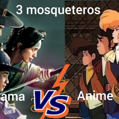 episode Los 3 mosqueteros dorama o anime artwork