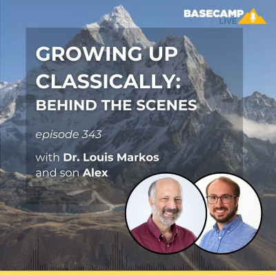 episode Growing Up Classically: Behind the Scenes with Dr Louis Markos and Son Alex artwork