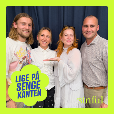 episode Den med dem fra Bachelor - Christian Ulrik Hansen, Kasper Skak og Amalie Haubo aka bacheloramalie artwork