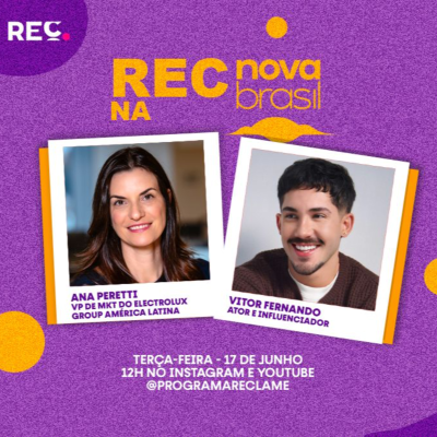 episode REC na Novabrasil - Vitor Fernando e Ana Peretti artwork
