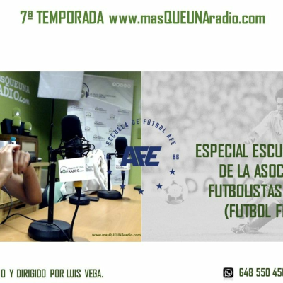 episode ESPECIAL ESCUELA DE FÚTBOL AFE (FUTBOL FEMENINO) artwork