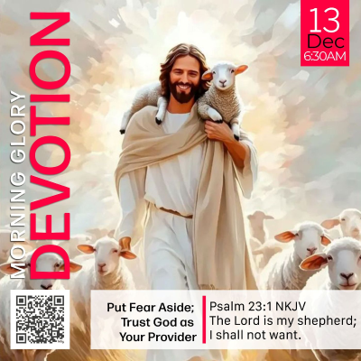 episode MGD: Put Fear Aside; Trust God as Your Provider artwork