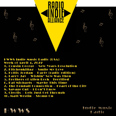 episode 04042022 HWWS Indie Music Radio Top Ten Spotlight artwork