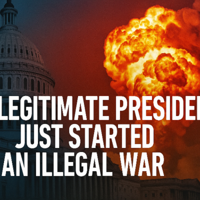 episode 🚨 An Illegitimate President Just Started an Illegal War | Karel Cast Ep. 25-84 artwork
