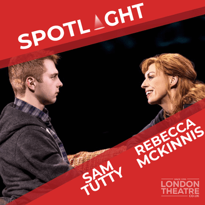 episode Dear Evan Hansen's Sam Tutty and Rebecca McKinnis artwork
