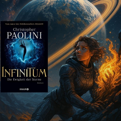 episode [Podcast] Infinitum: Die Ewigkeit der Sterne – Warum Christopher Paolinis neues Sci-Fi-Epos ein Meisterwerk ist artwork