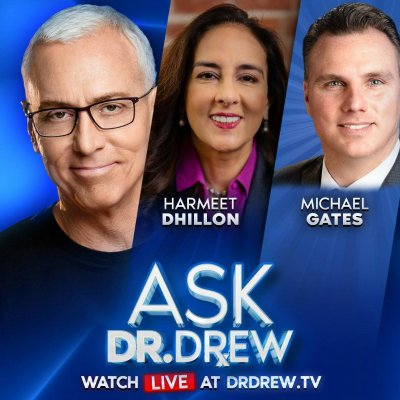 episode Harmeet Dhillon: LIVE from Washington DC w/ DOJ Attorney Michael Gates – Ask Dr. Drew – Ep 479 artwork