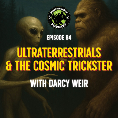 episode Ultraterrestrials & The Cosmic Trickster w/ Darcy Weir artwork