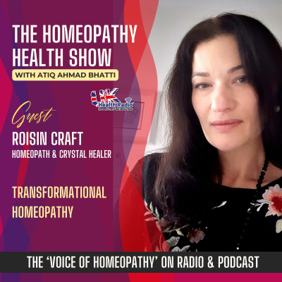 episode EP122: Part-1 - Transformational Homeopathy with Roisin Craft artwork