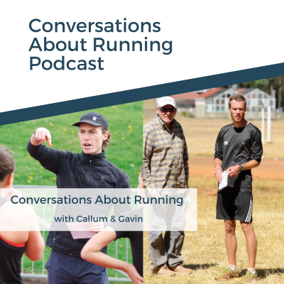 episode Callum & Gavin on Paris2024 and Renato Canova artwork