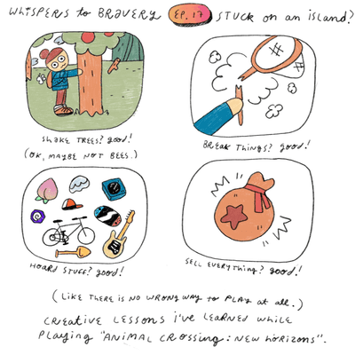 episode Stuck On An Island? Creative Lessons Learned From Animal Crossing artwork