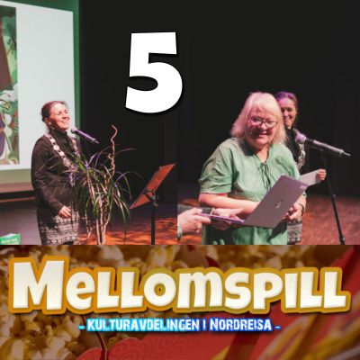 episode Mellomspill #5 - Gjester: Ordfører Hilde Nyvoll og bibliotekar Gunn-Lill Johansen artwork