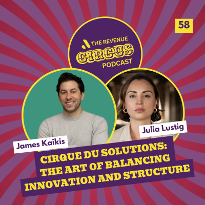 episode 🎪 Cirque du solutions: The art of balancing innovation and structure | #58 James Kaikis CRXO @ Testbox artwork