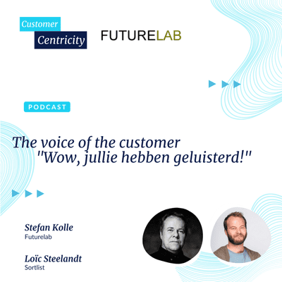 episode #16 - The voice of the customer. "Wow, jullie hebben geluisterd!" - Stefan Kolle artwork