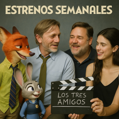 episode Estrenos Semanales - ZOOTRÓPOLIS 2, PUÑALES POR LA ESPALDA 3, NUREMBERG, FLORES PARA ANTONIO, BLUE MOON Y MÁS artwork