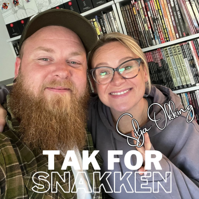 episode Tak for snakken: Silja Okking | "Jeg er Saga" & Ramasjang - "Så længe jeg laver noget med historiefortælling, så er jeg lykkelig" artwork
