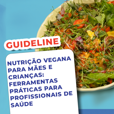 episode EP133 - Nutrição vegana para mães e crianças: ferramentas práticas para profissionais de saúde - Guideline artwork