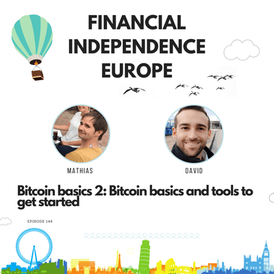 episode 144 - Bitcoin basics 2: Bitcoin basics and tools to get started | David artwork
