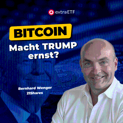 episode #262 Das machen die Trump-Pläne zur Bitcoin-Staatsreserve | extraETF Talk artwork