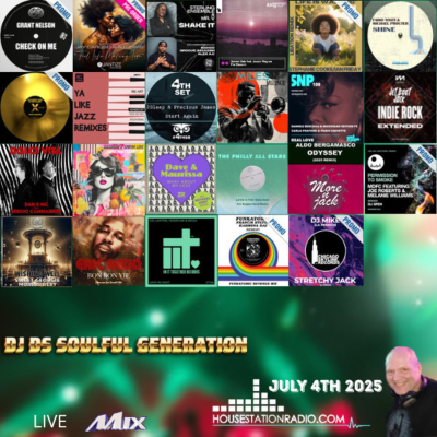 episode SOULFUL GENERATION BY DJ DS FRANCE HOUSESTATION RADIO JULY 4TH 2025 WAV MASTER artwork