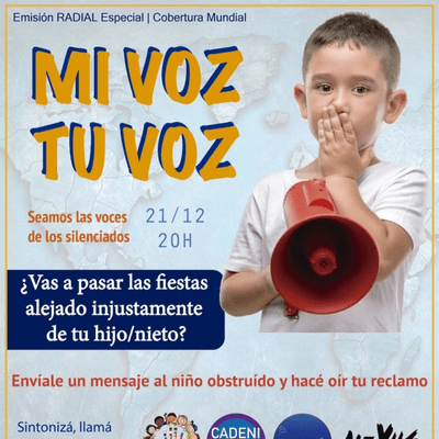 episode MI VOZ TU VOZ 2019 Obstrucción de Vínculos Navidad Año Nuevo Roberto VILLALOBOS ATLAS Cintia NEVES artwork