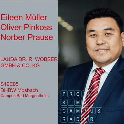 episode S19E05 Eileen Müller - Oliver Pinkoss - Norbert Prause - LAUDA DR. R. WOBSER GMBH & CO. KG artwork