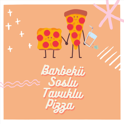 Barbekü Soslu Tavuklu Pizza