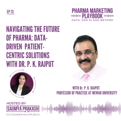 episode Navigating the Future of Pharma: Data-Driven Patient-Centric Solutions with Dr. P. K. Rajput artwork