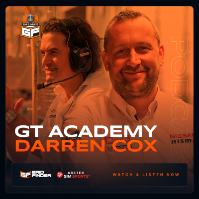 episode Mind behind GT Academy: Darren Cox's Role in Revolutionizing Sim Racing [Part 1] artwork