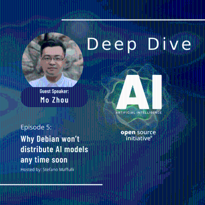 episode Why Debian won’t distribute AI models any time soon artwork