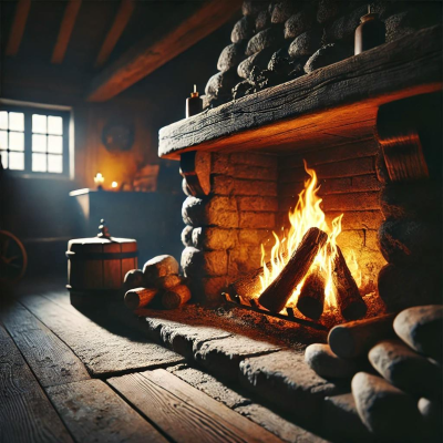 episode Sonidos de fuego de chimenea para una relajación acogedora artwork