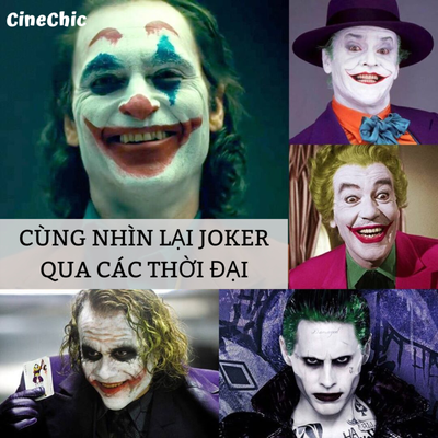 episode Cùng nhìn lại JOKER - Nhân vật phản diện được yêu thích nhất mọi thời đại - CineChic - WAVES - Review phim artwork