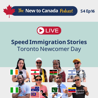 episode LIVE: Speed Immigration Stories | Toronto Newcomer Day - May 23 artwork