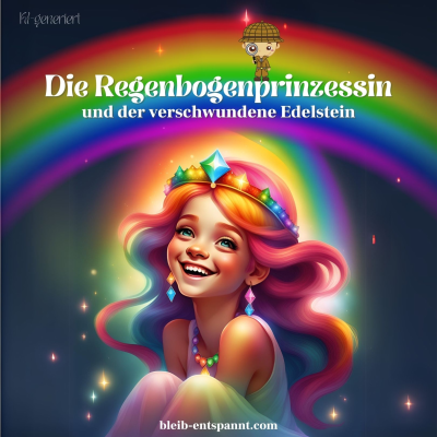 episode Traumreise für Kinder zum Einschlafen - Die Regenbogenprinzessin und der verschwundene Edelstein artwork