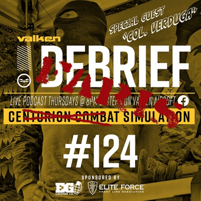 episode Debrief #124 - Centurion Combat Simulation artwork
