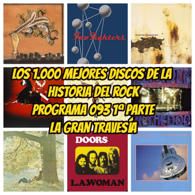 episode Los 1.000 mejores discos de la Historia del Rock. Programa 093 - Acceso anticipado artwork
