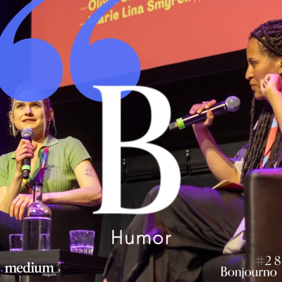episode #28 Haha! Humor im Journalismus - mit @smypathisch artwork
