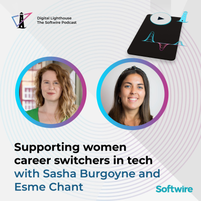 episode Supporting women career switchers in tech artwork