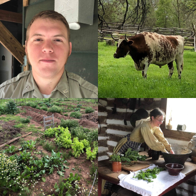 episode Barrington Living History farm, Texas artwork