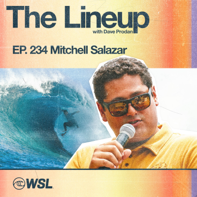 episode EP 234: Mitchell Salazar – Jordy & Gabby take the lead, CI wipeout at The Cut, Power surfing's rise, Rookie standouts, Shaper Rankings shake-up, and Fantasy leaderboard artwork